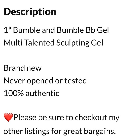 Bumble and Bumble for Hairs - Picture 6 of 6